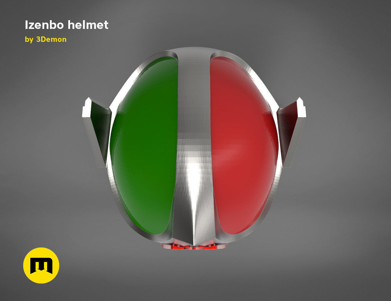 Izenbo costume 3D print model_6