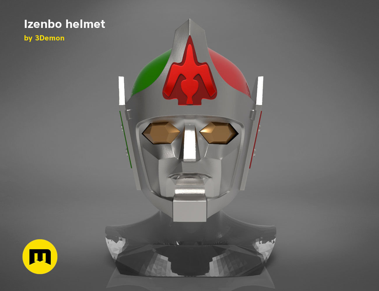 Izenbo costume 3D print model_2
