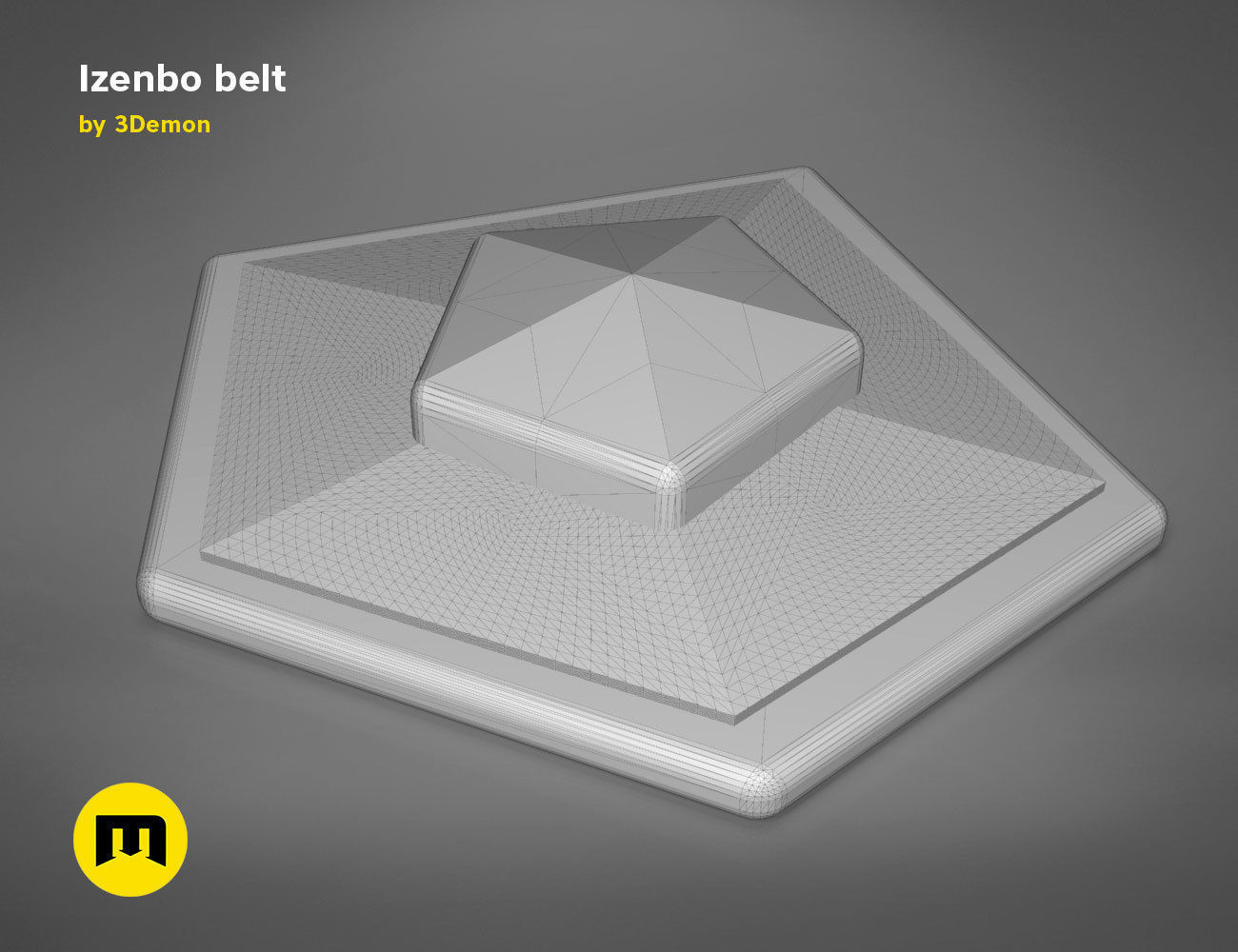 Izenbo costume 3D print model_39