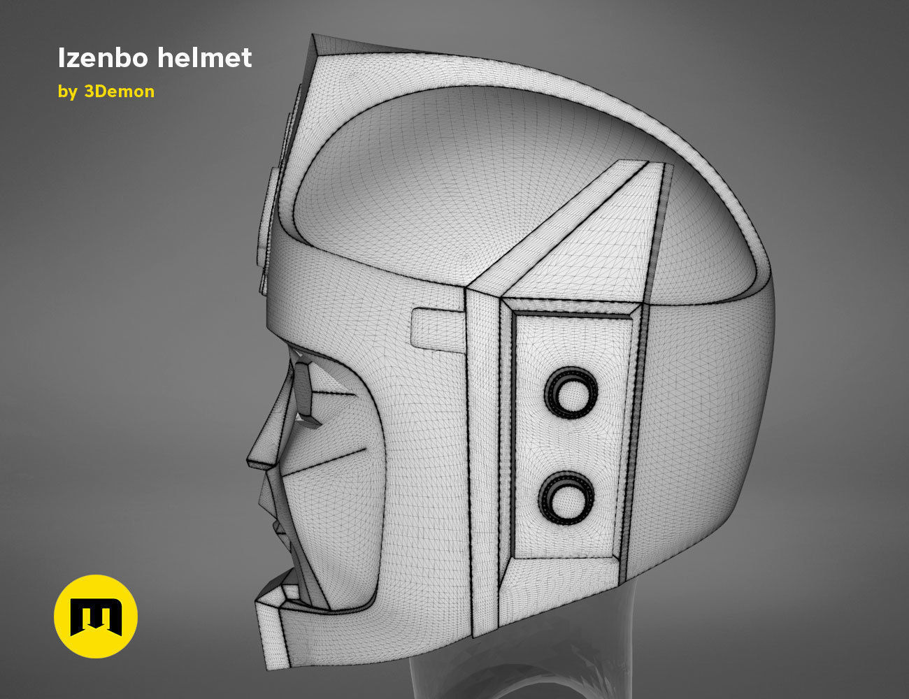 Izenbo costume 3D print model_34