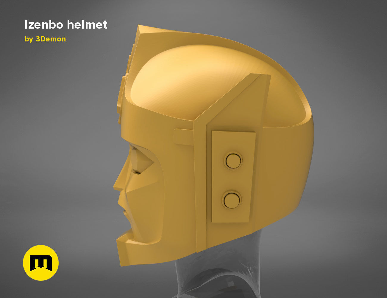 Izenbo costume 3D print model_11