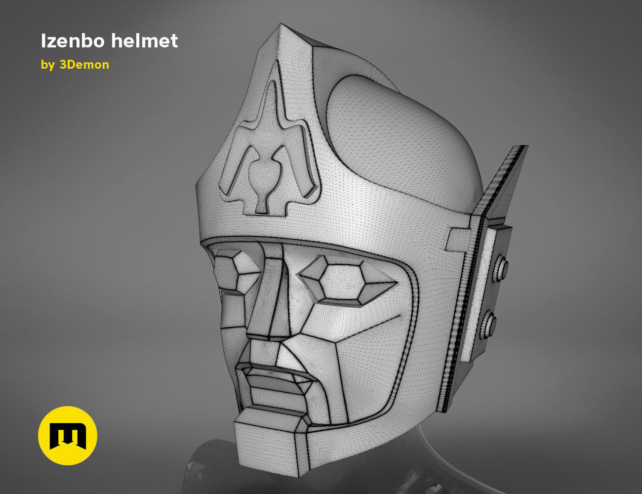 Izenbo costume 3D print model_33