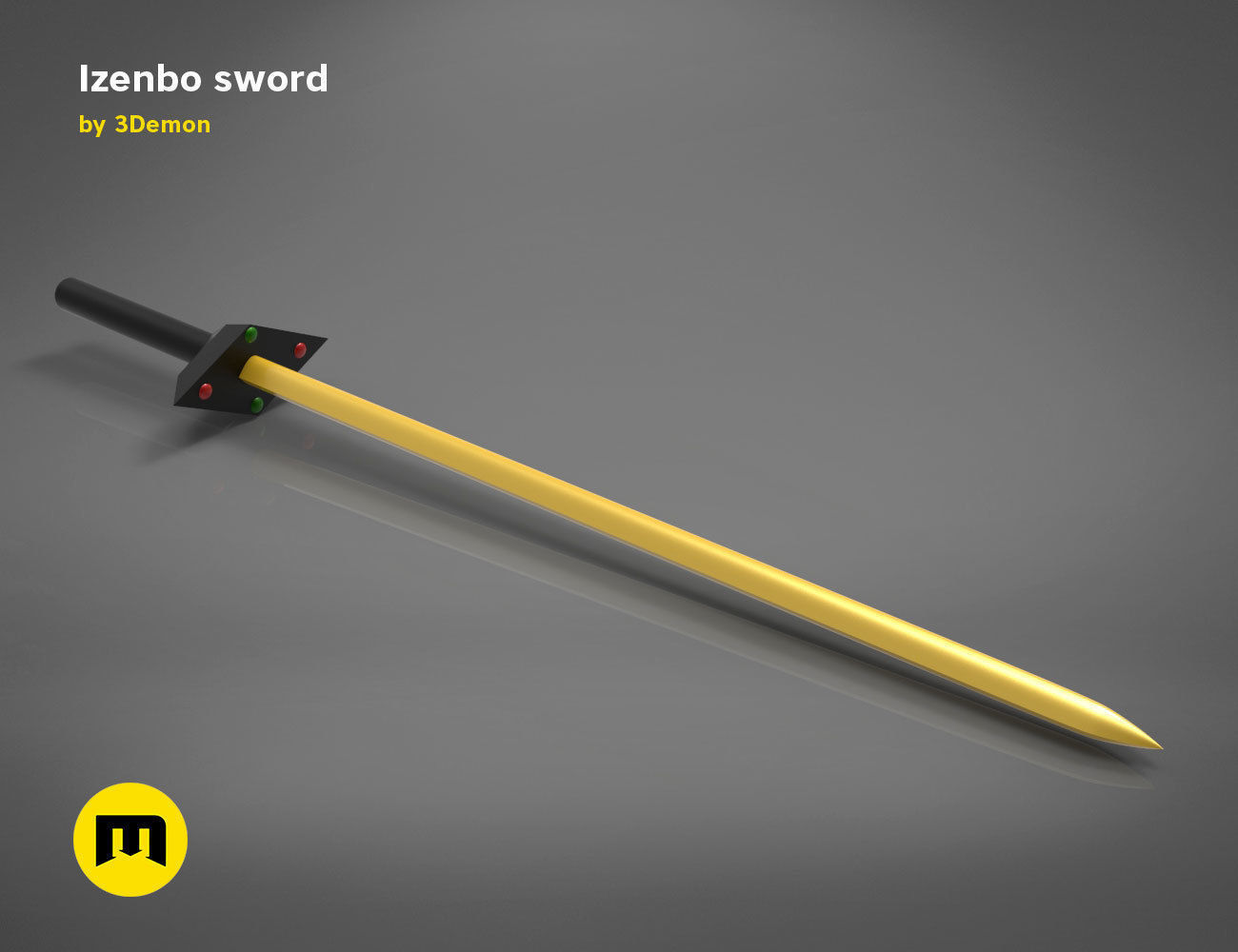 Izenbo costume 3D print model_14