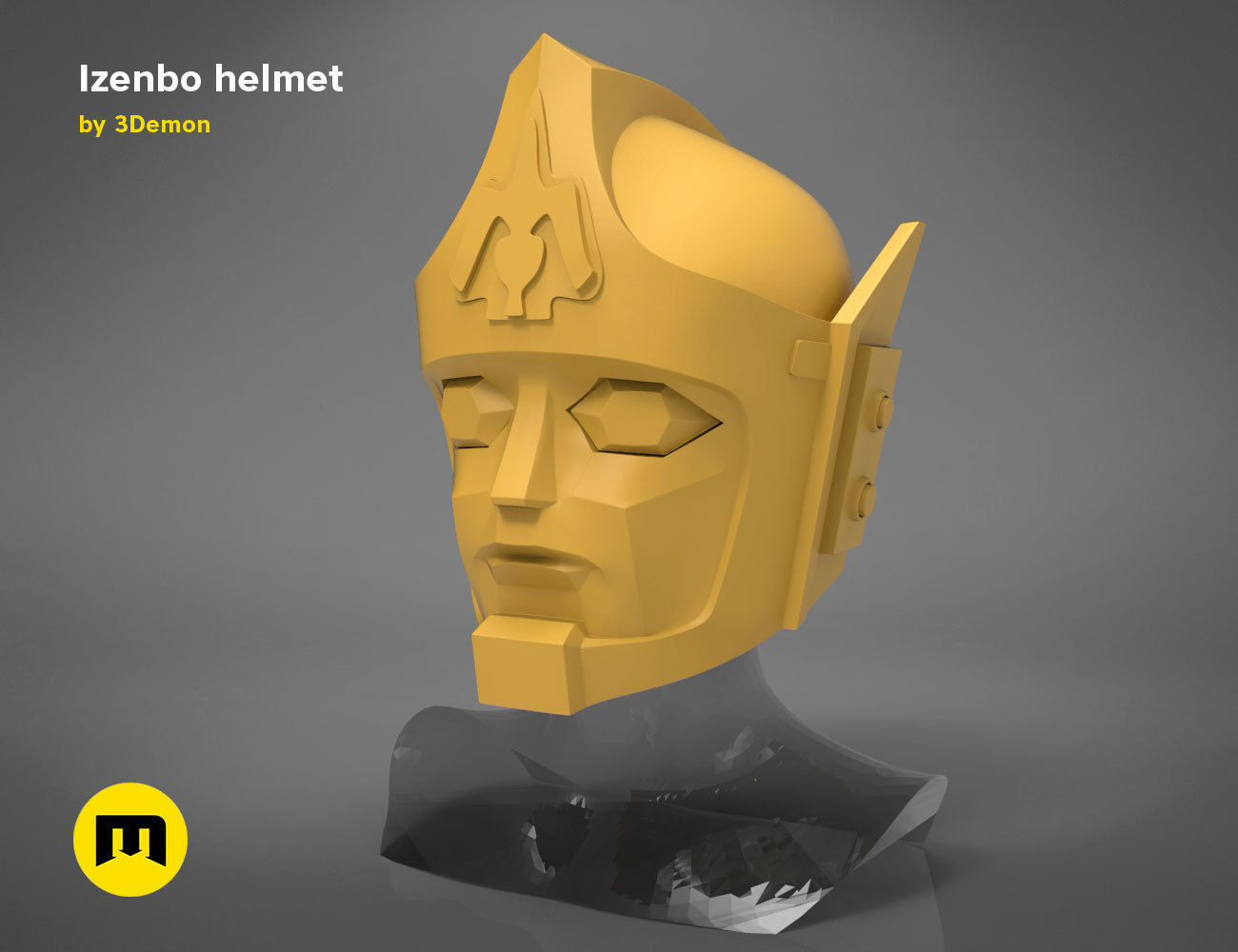 Izenbo costume 3D print model_10
