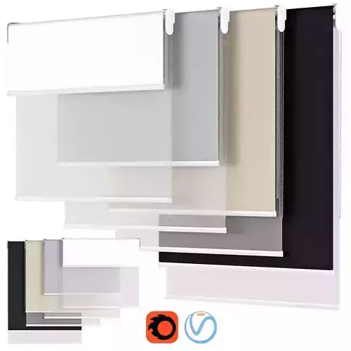 Roller Blind 71 Dual Roller Shades Swift Direct Blinds Bella