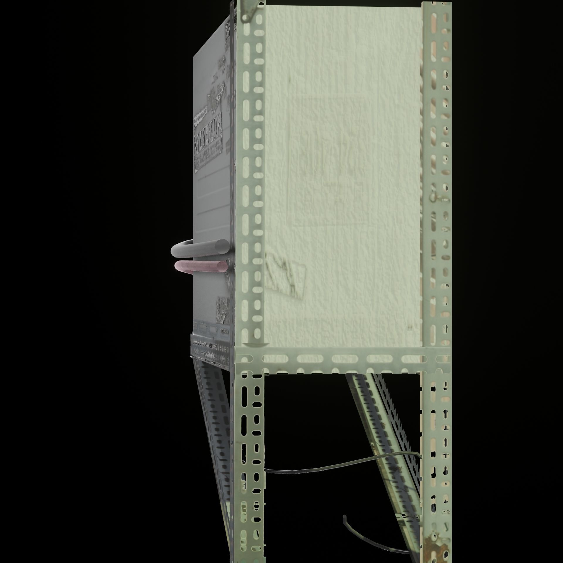 AC Air Conditioner exhaust fan Free 3D model_6