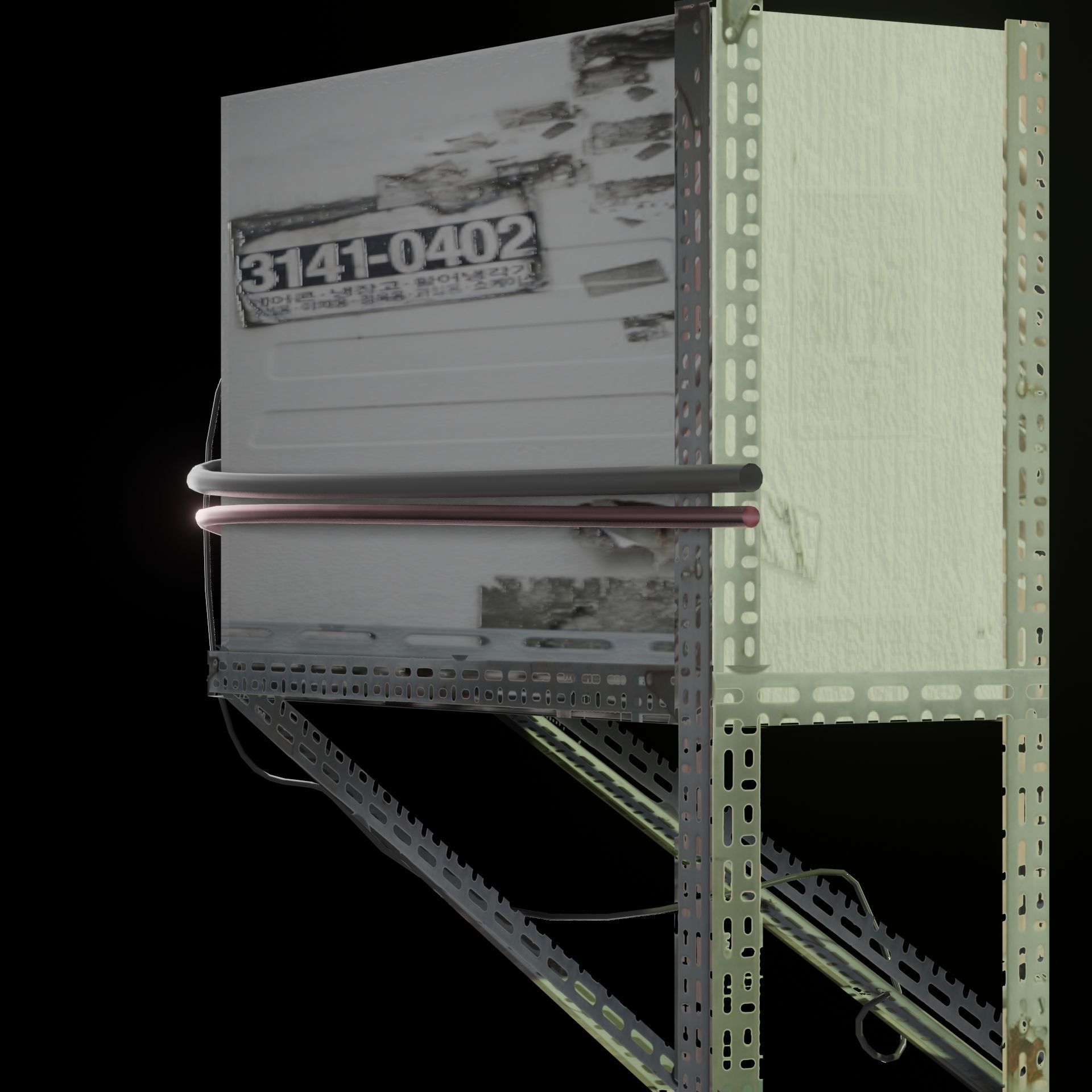 AC Air Conditioner exhaust fan Free 3D model_16