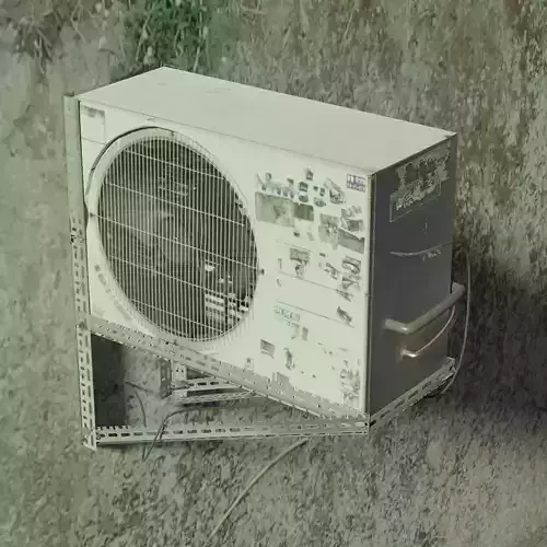 AC Air Conditioner exhaust fan Free 3D model