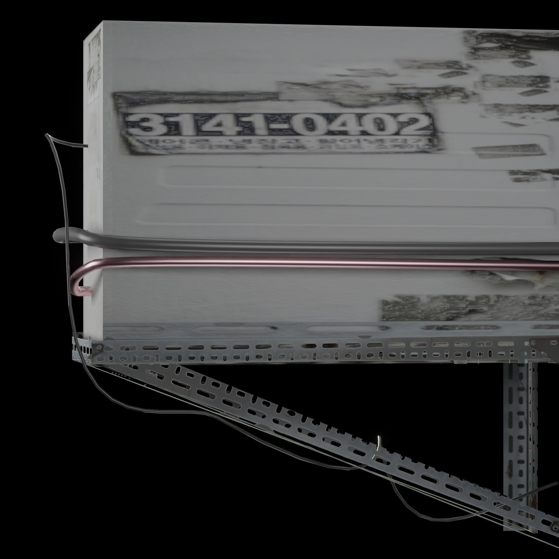 AC Air Conditioner exhaust fan Free 3D model_31