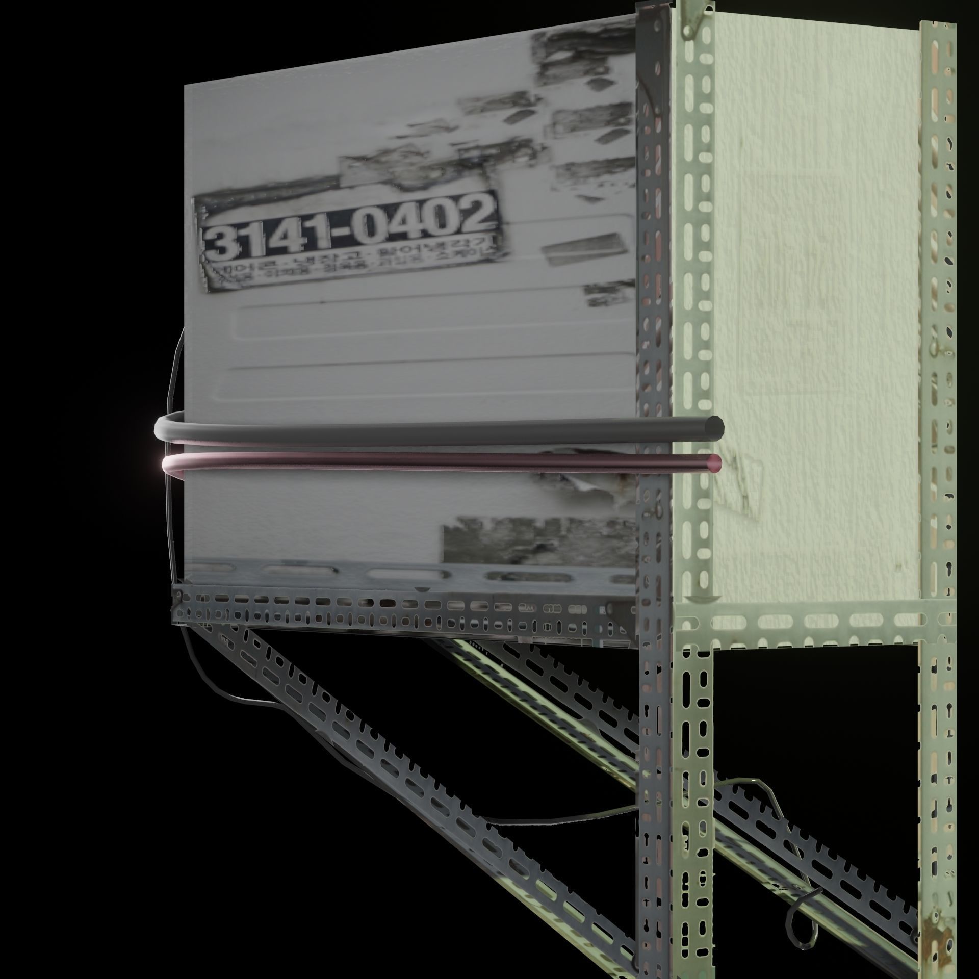 AC Air Conditioner exhaust fan Free 3D model_15