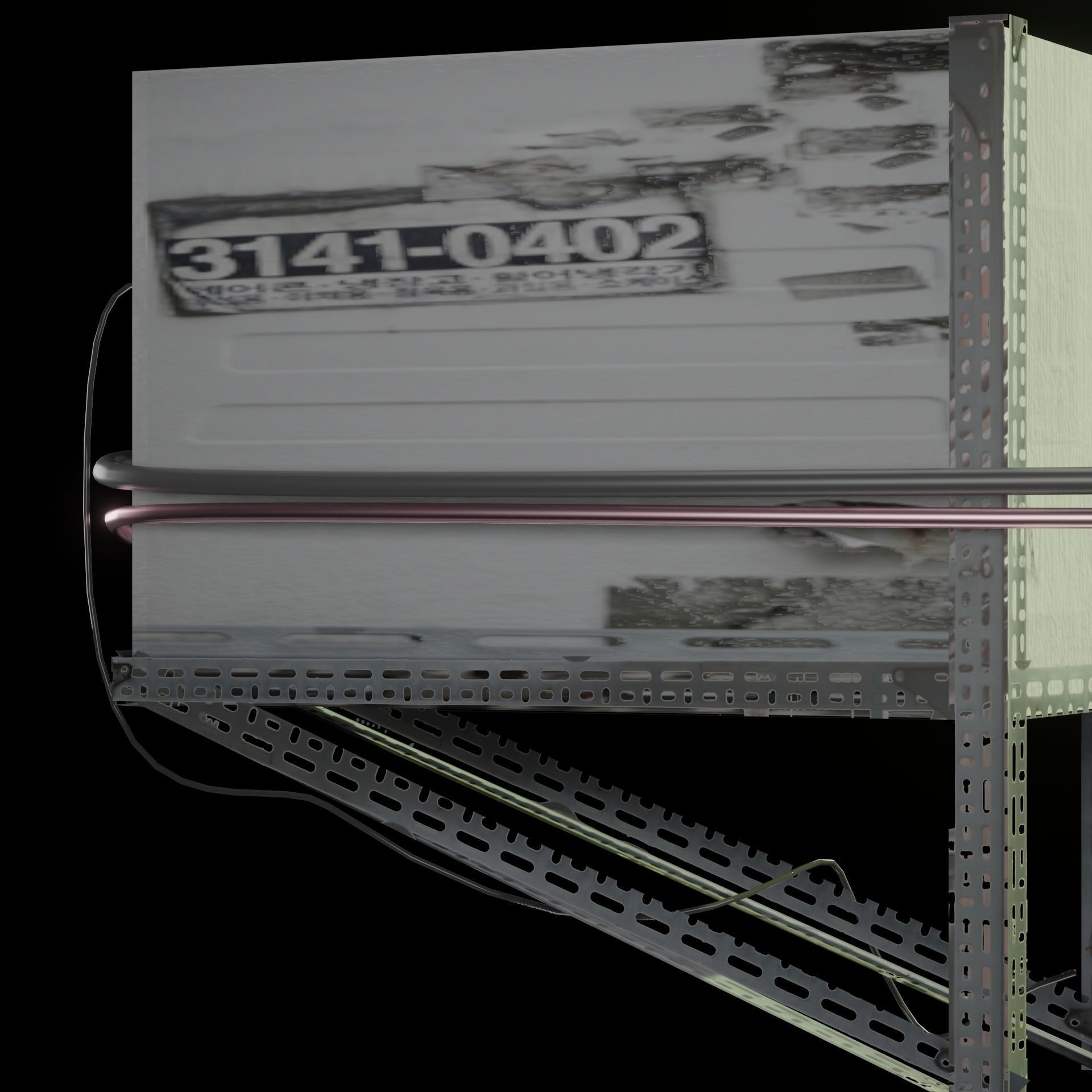 AC Air Conditioner exhaust fan Free 3D model_23