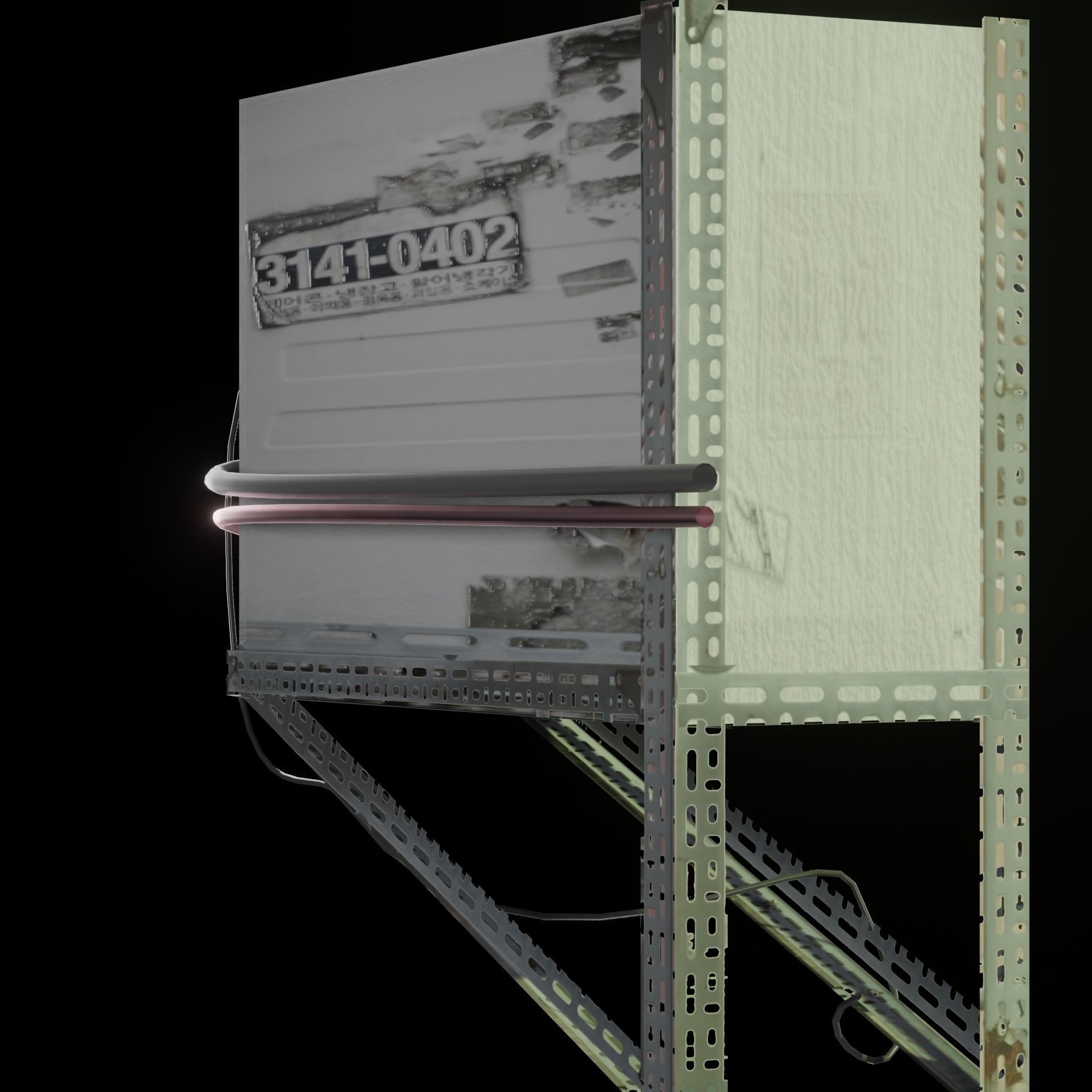 AC Air Conditioner exhaust fan Free 3D model_13