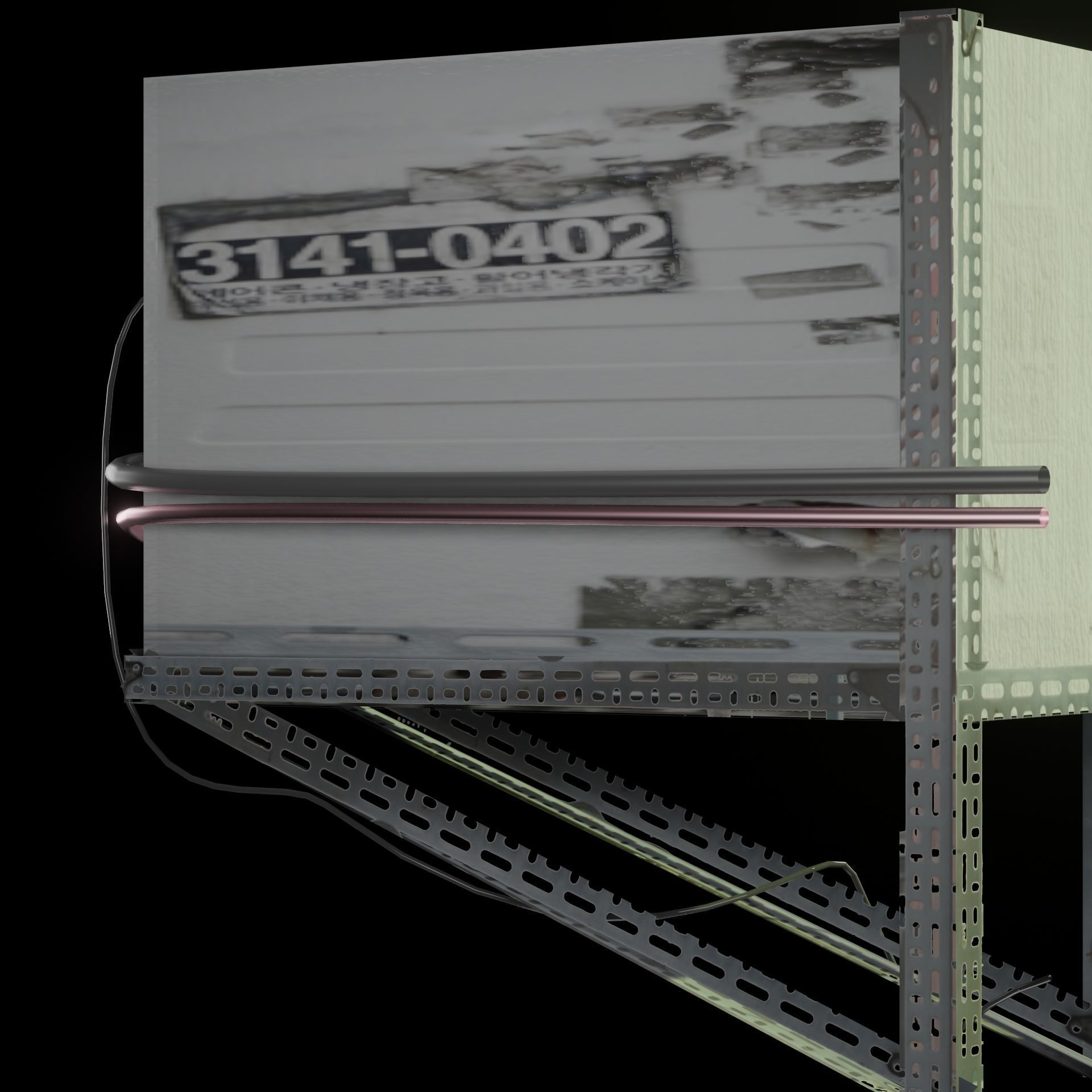 AC Air Conditioner exhaust fan Free 3D model_20