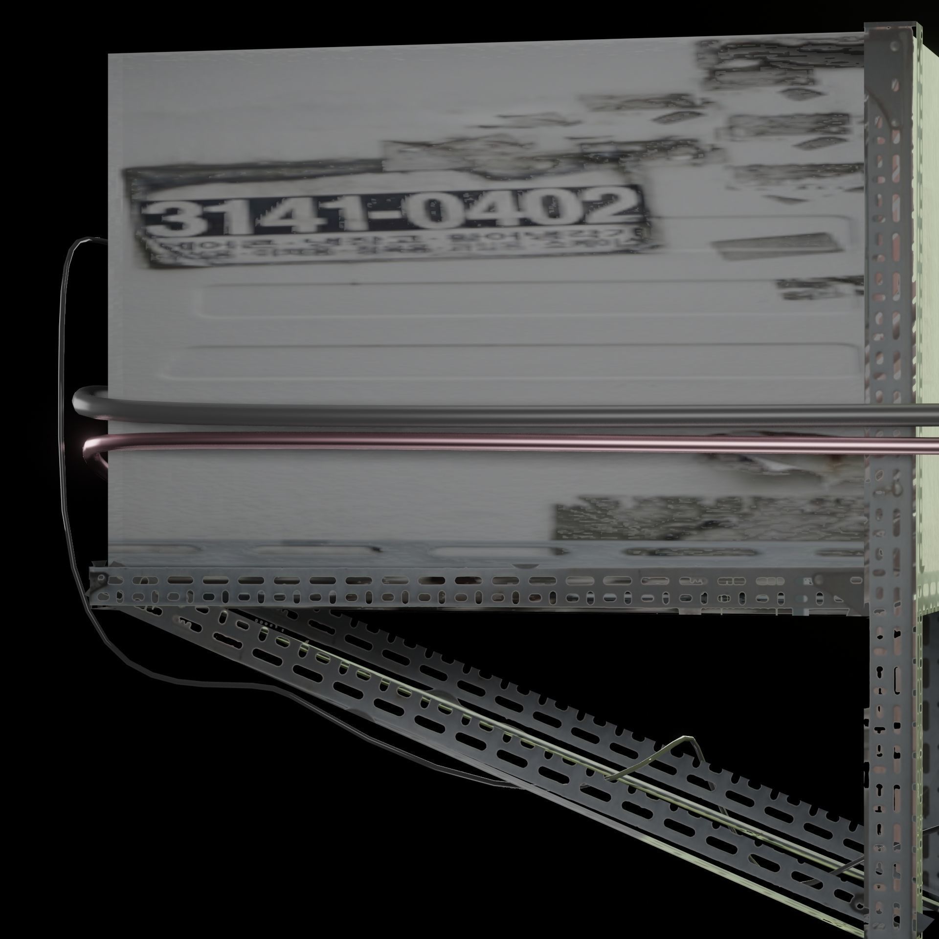 AC Air Conditioner exhaust fan Free 3D model_26