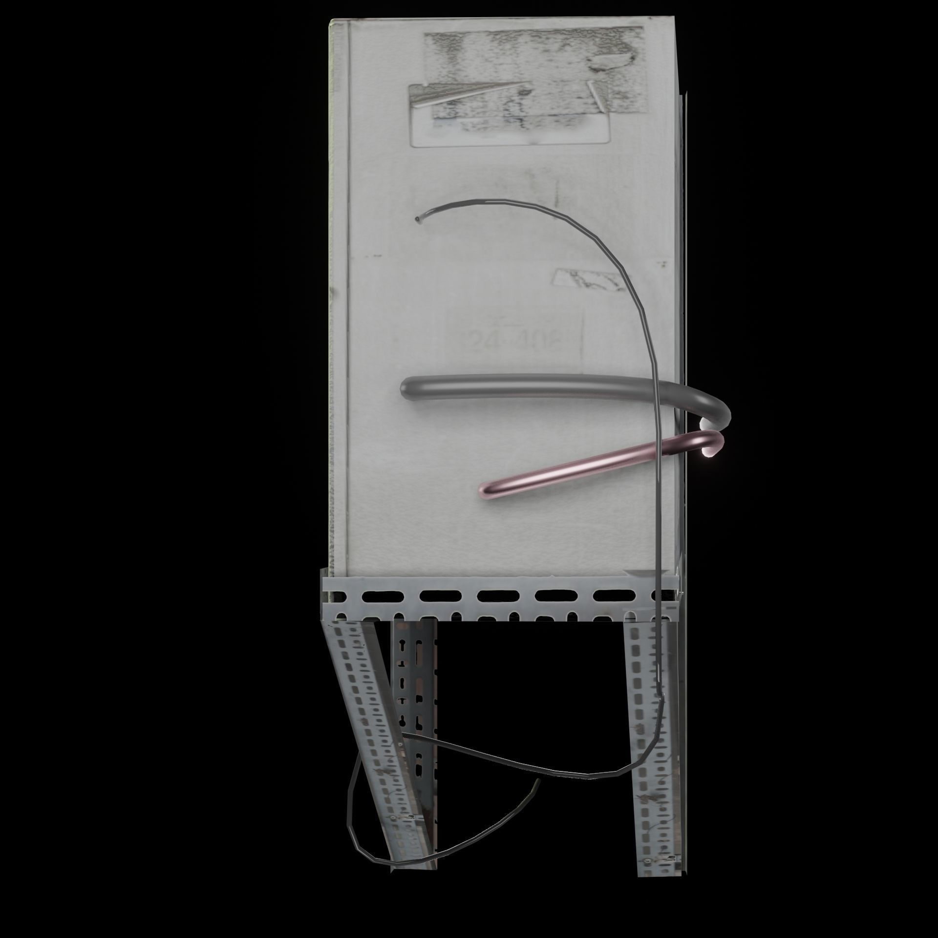 AC Air Conditioner exhaust fan Free 3D model_53