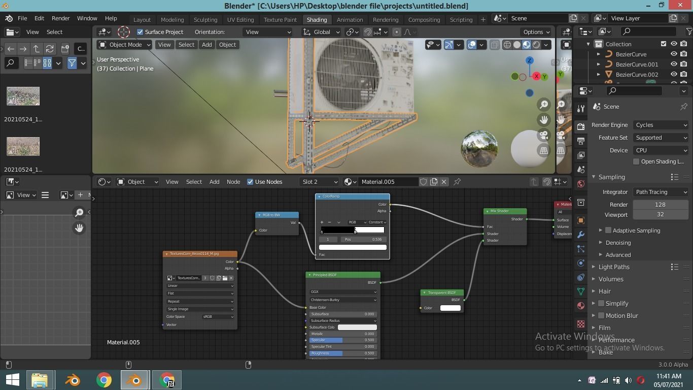 AC Air Conditioner exhaust fan Free 3D model_3