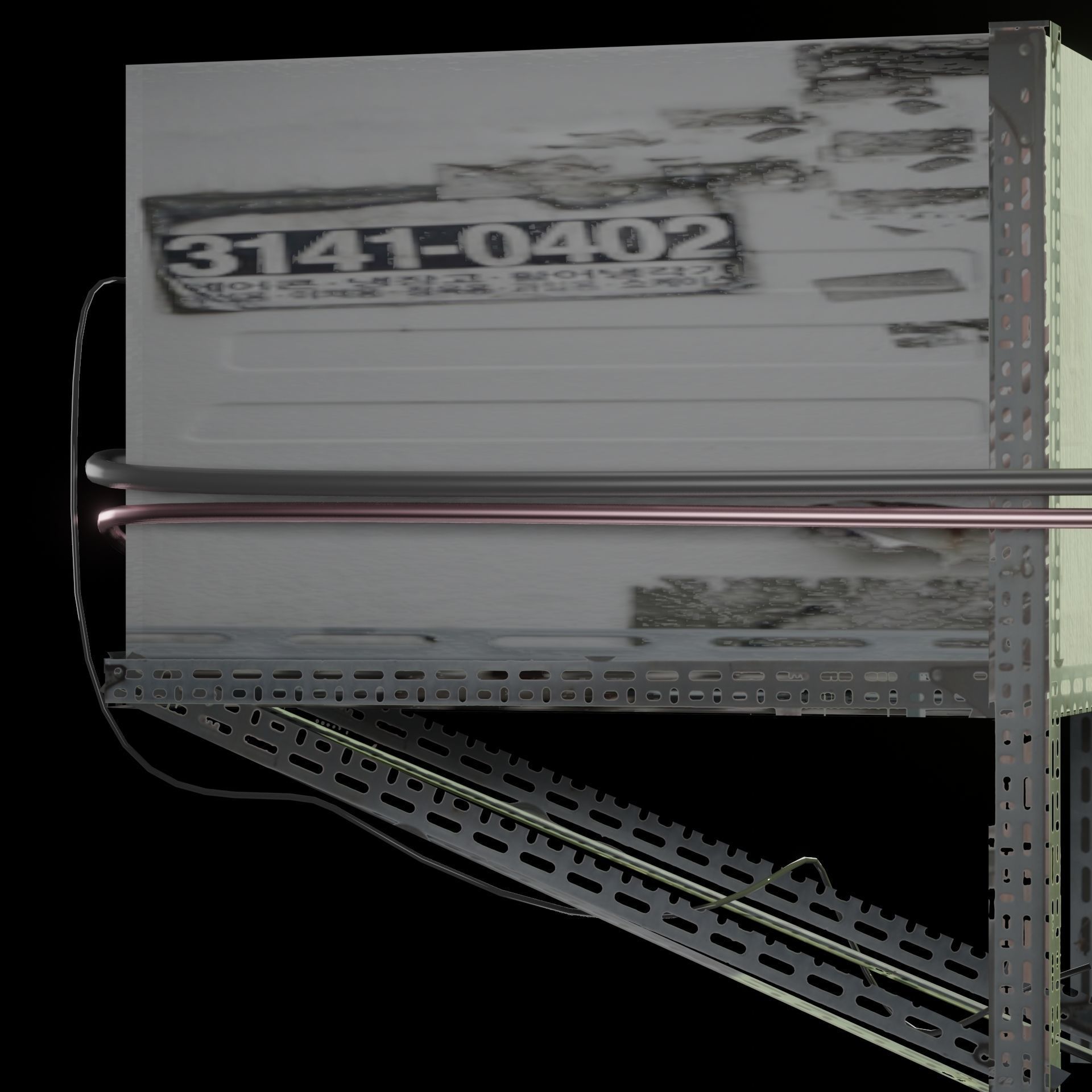 AC Air Conditioner exhaust fan Free 3D model_29