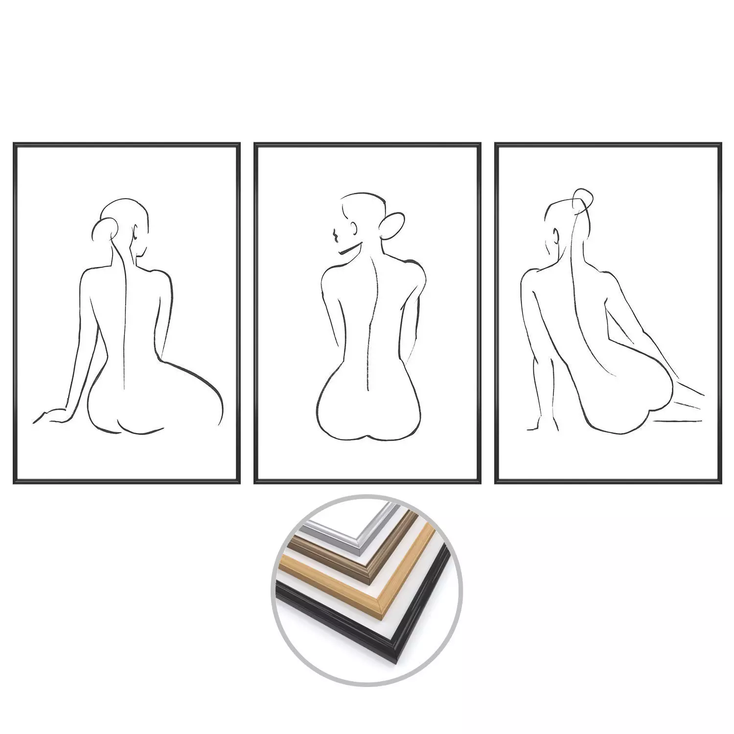 Wall Art Set 3554 3D model_0