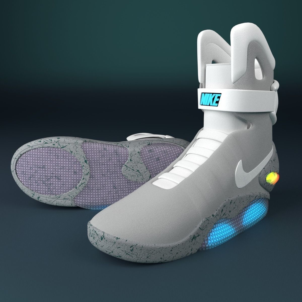 nike air mag 3D model_0