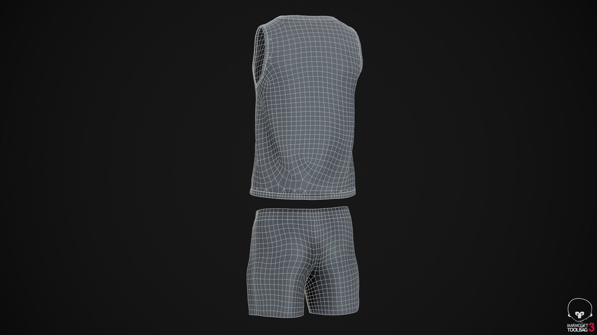 Summer clothes pack 3D Model Collection_31