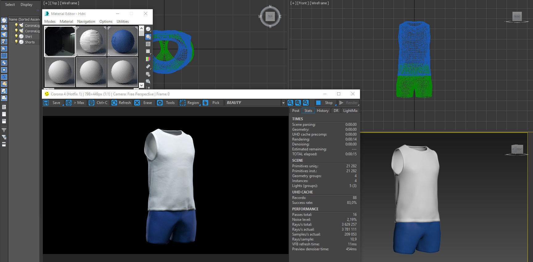 Summer clothes pack 3D Model Collection_34