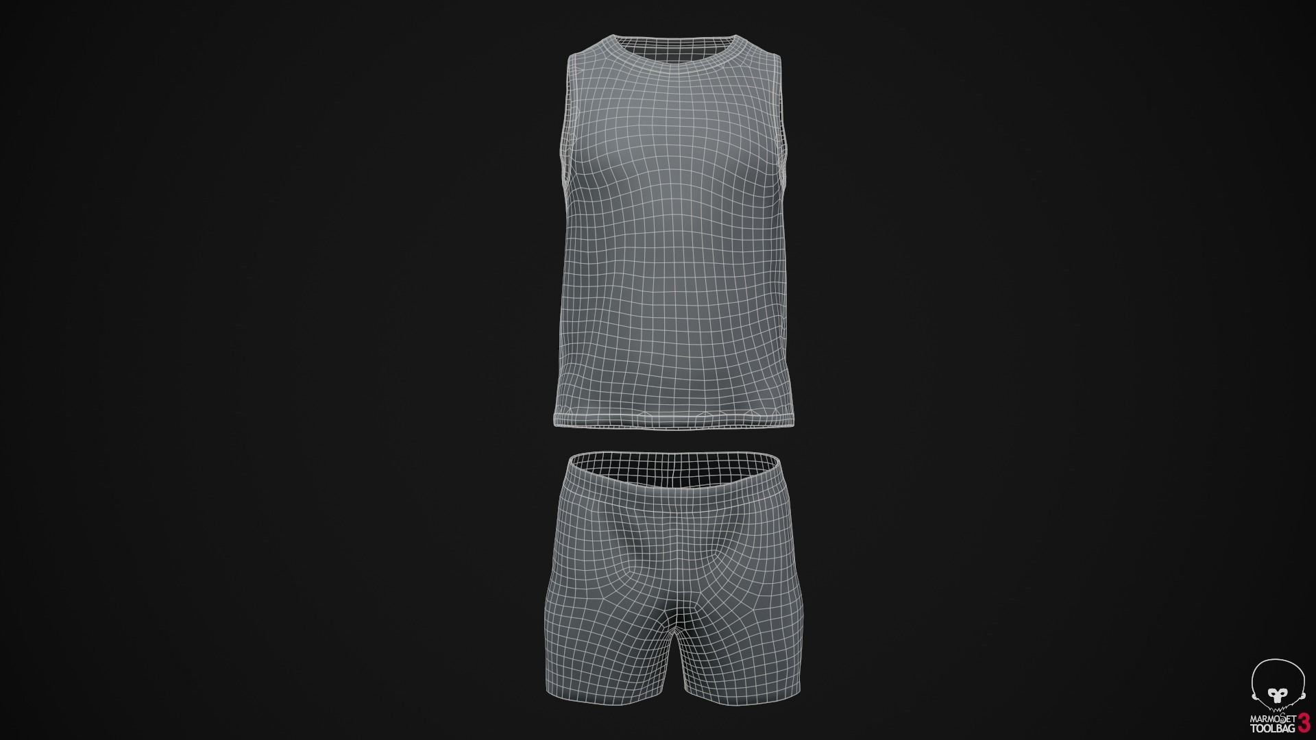 Summer clothes pack 3D Model Collection_30