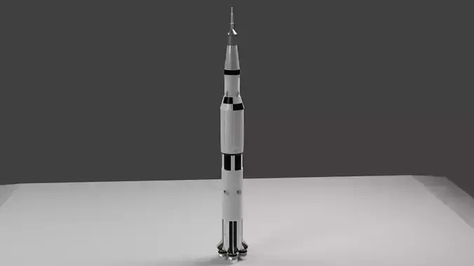 Apollo 11 SpaceShip 3D model