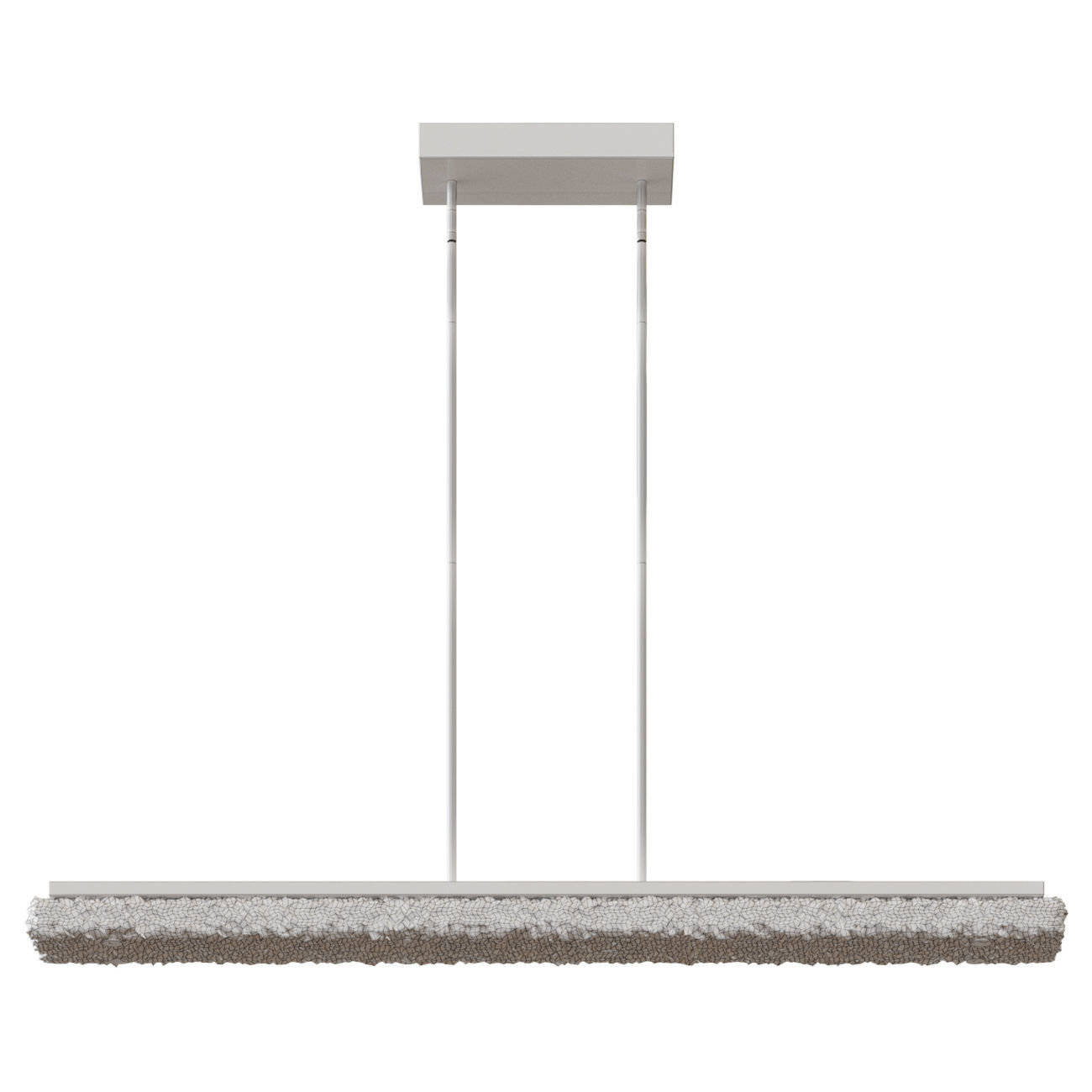Kovacs Forest Ice 40 Wide Integrated LED Linear Chandelier  3D model_2