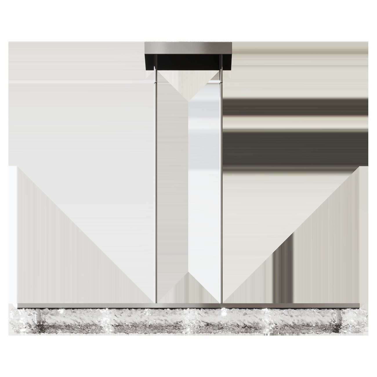 Kovacs Forest Ice 40 Wide Integrated LED Linear Chandelier  3D model_1