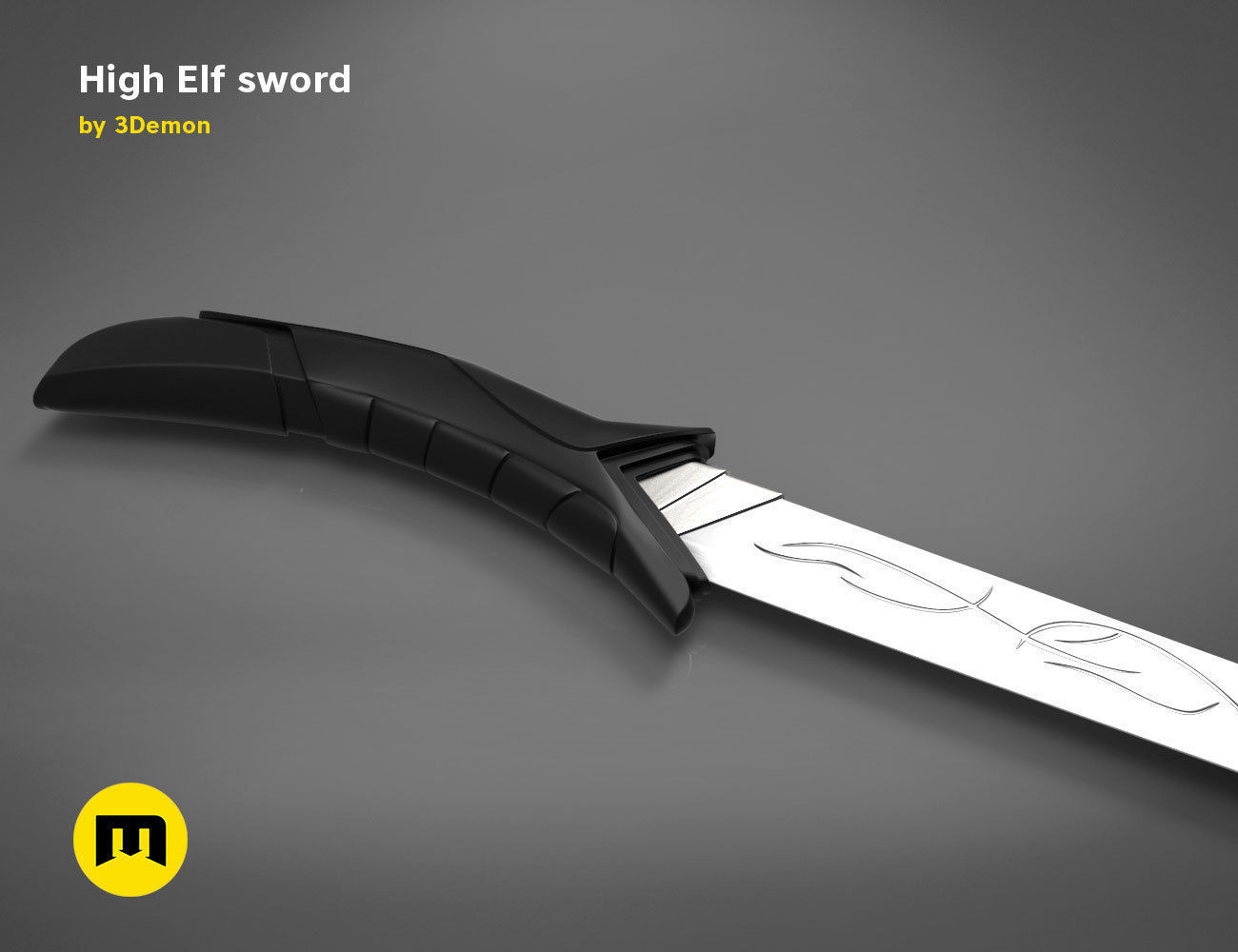 High Elf Cosplay 3D print model_26