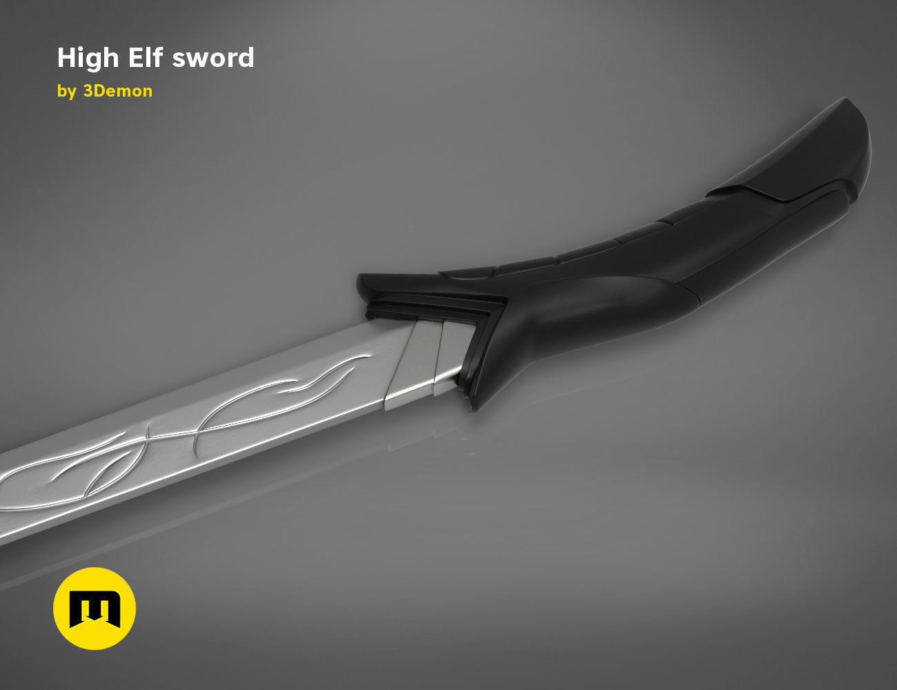 High Elf Cosplay 3D print model_25