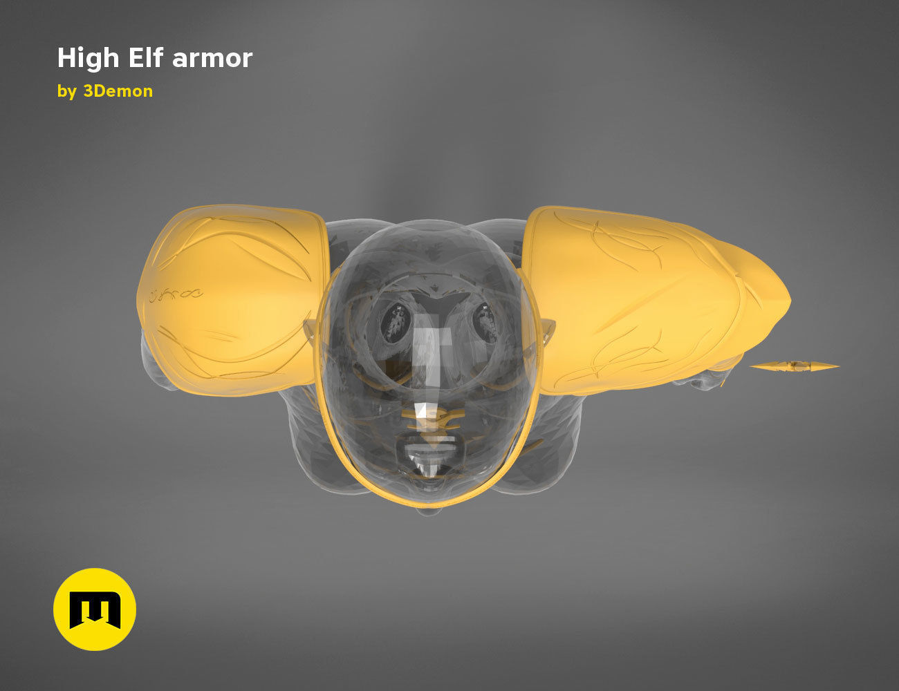 High Elf Cosplay 3D print model_16