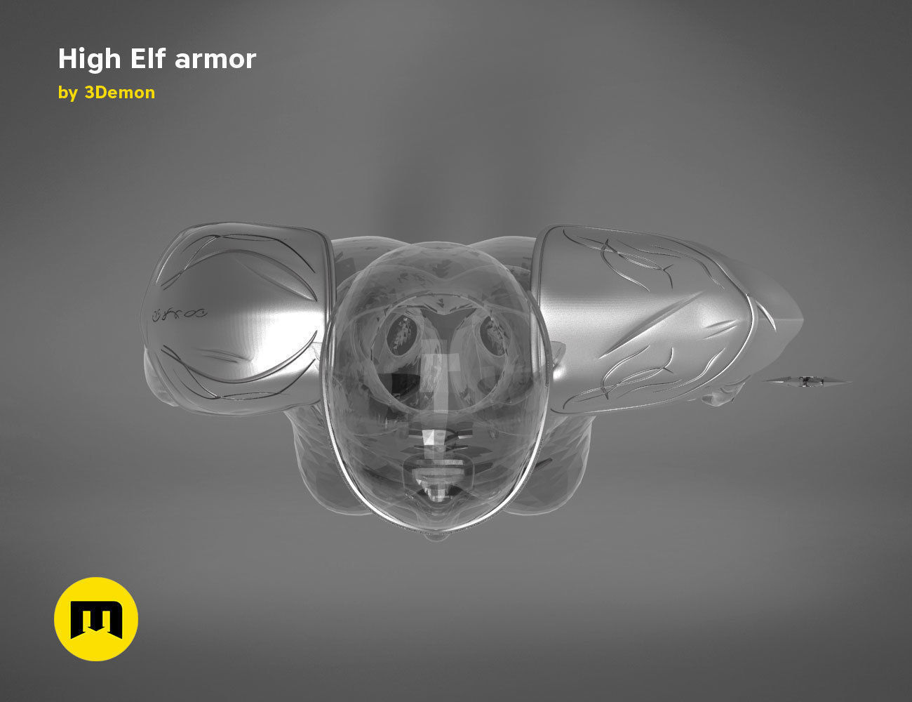 High Elf Cosplay 3D print model_7