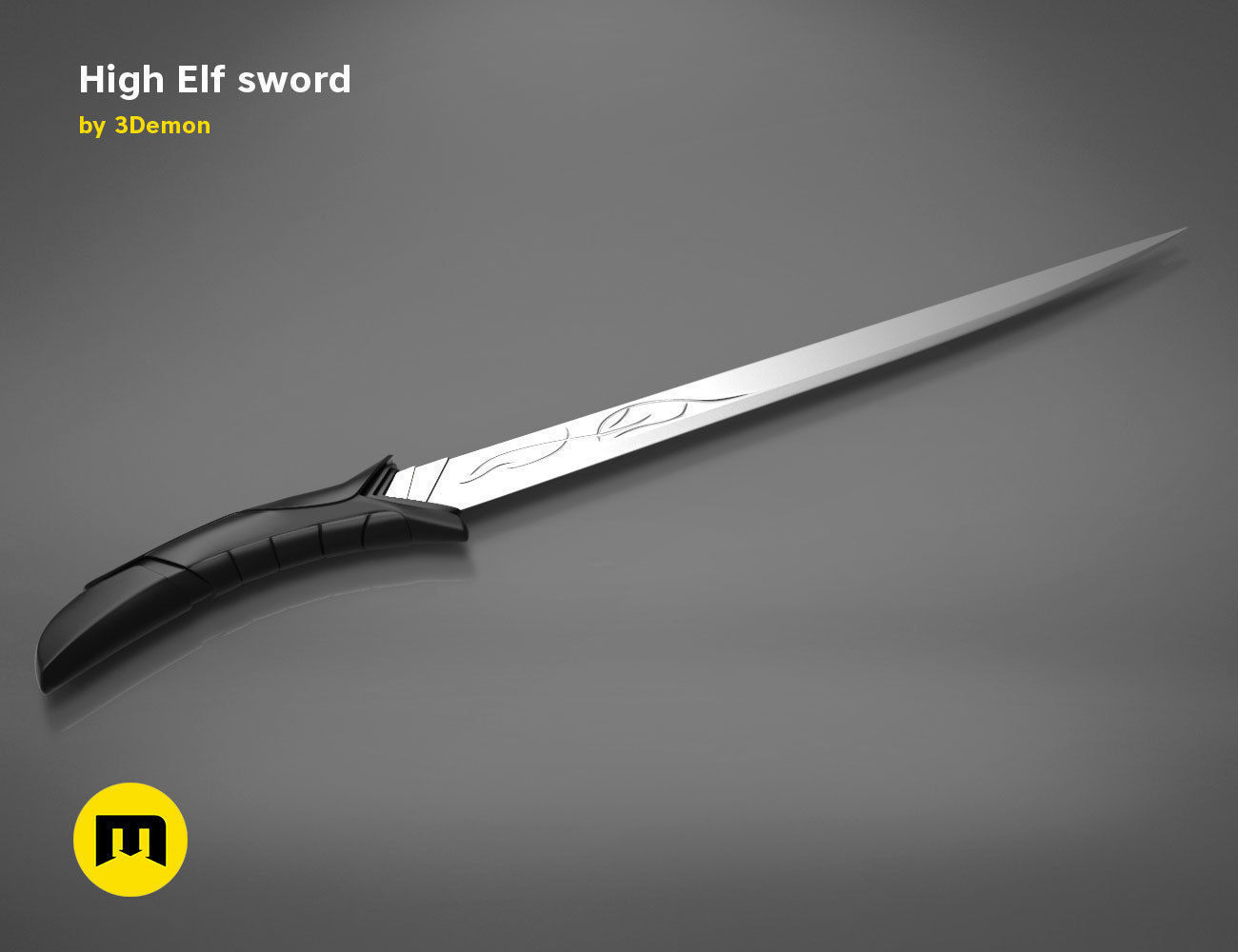 High Elf Cosplay 3D print model_1