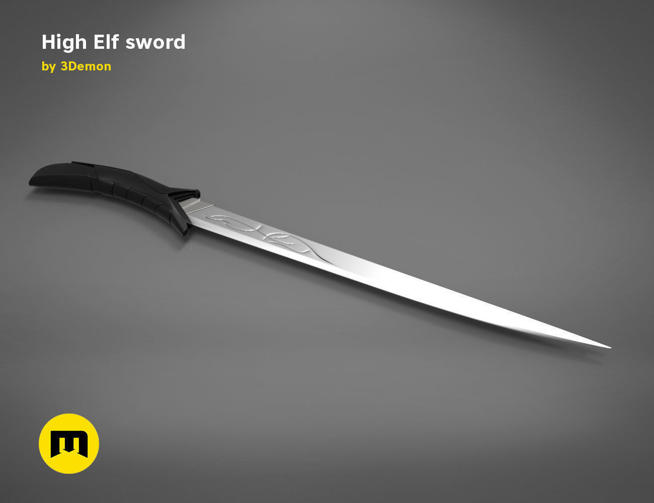 High Elf Cosplay 3D print model_24