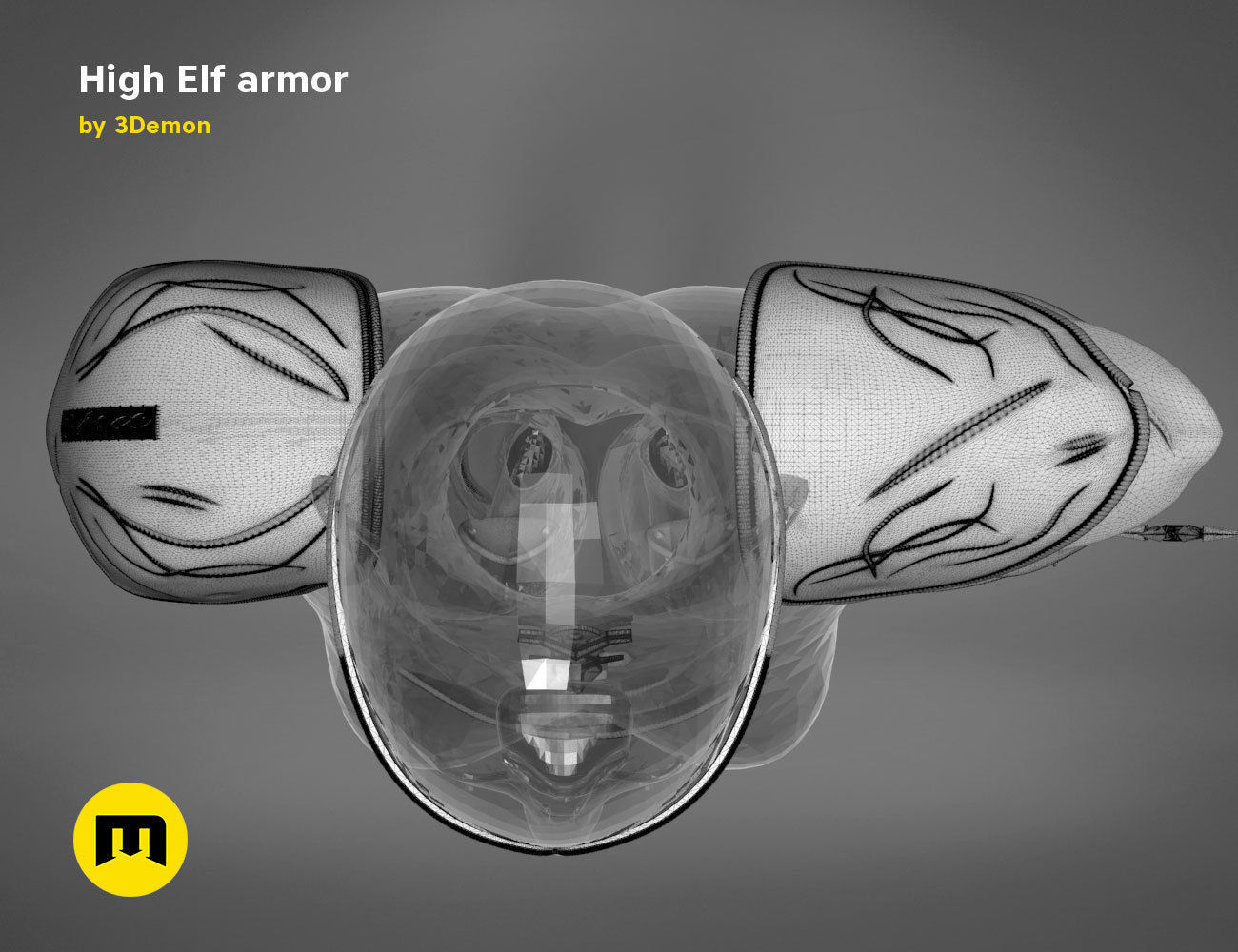 High Elf Cosplay 3D print model_34