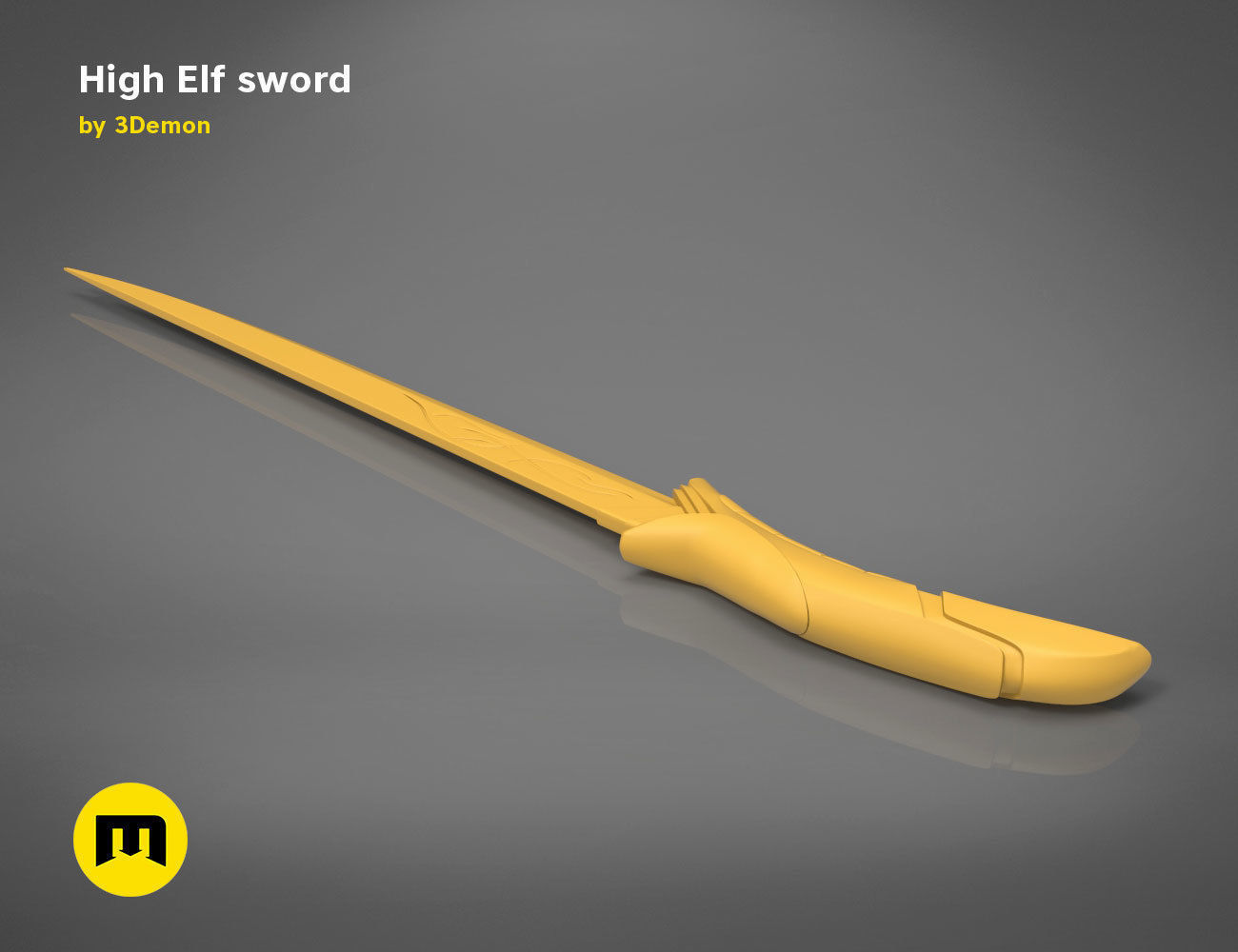 High Elf Cosplay 3D print model_28
