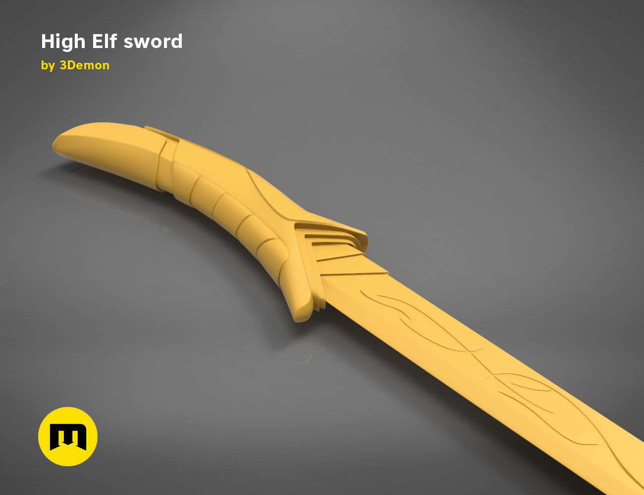 High Elf Cosplay 3D print model_30
