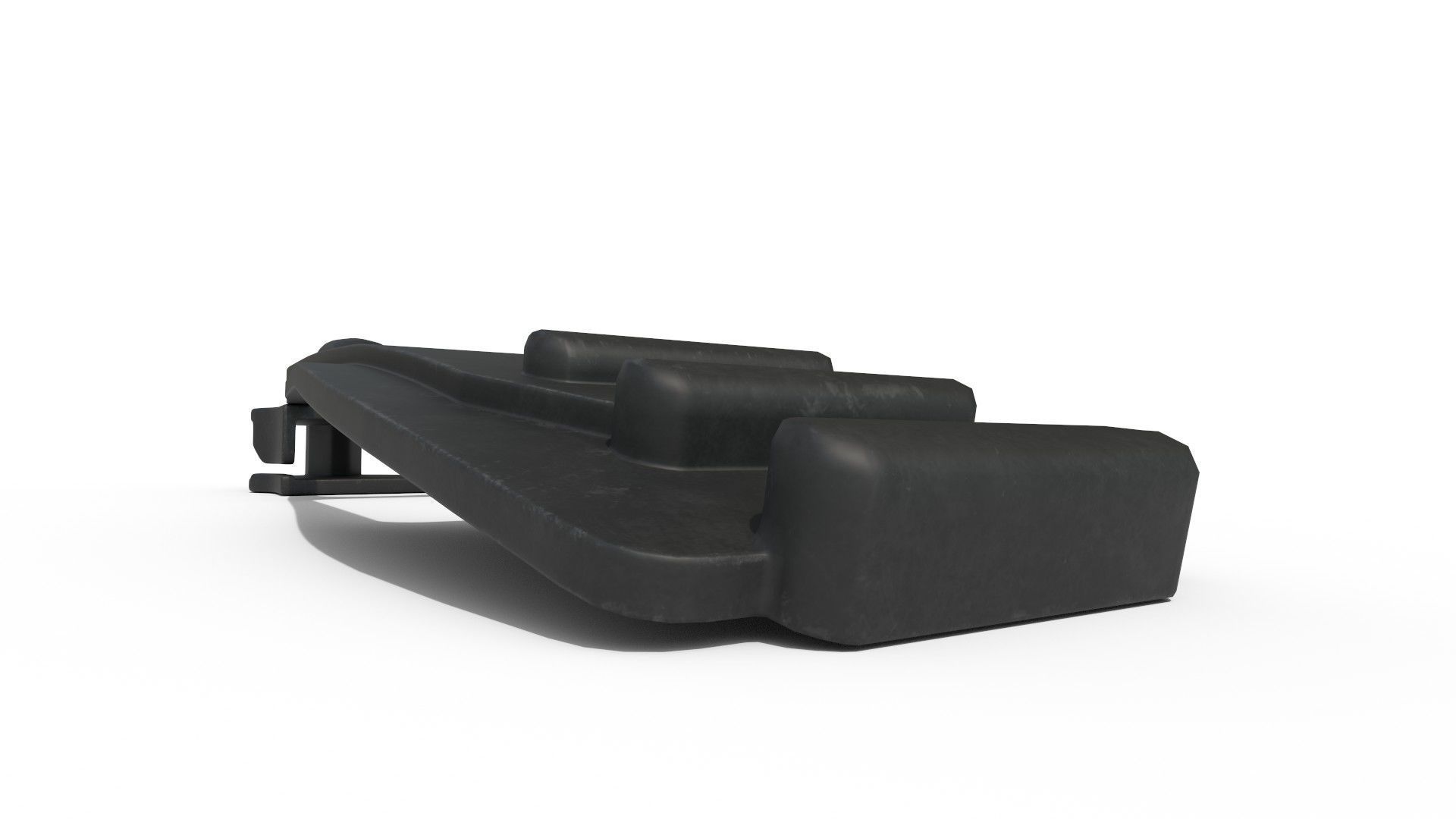 Zipper Puller with Slider 009 Low-poly 3D model_2