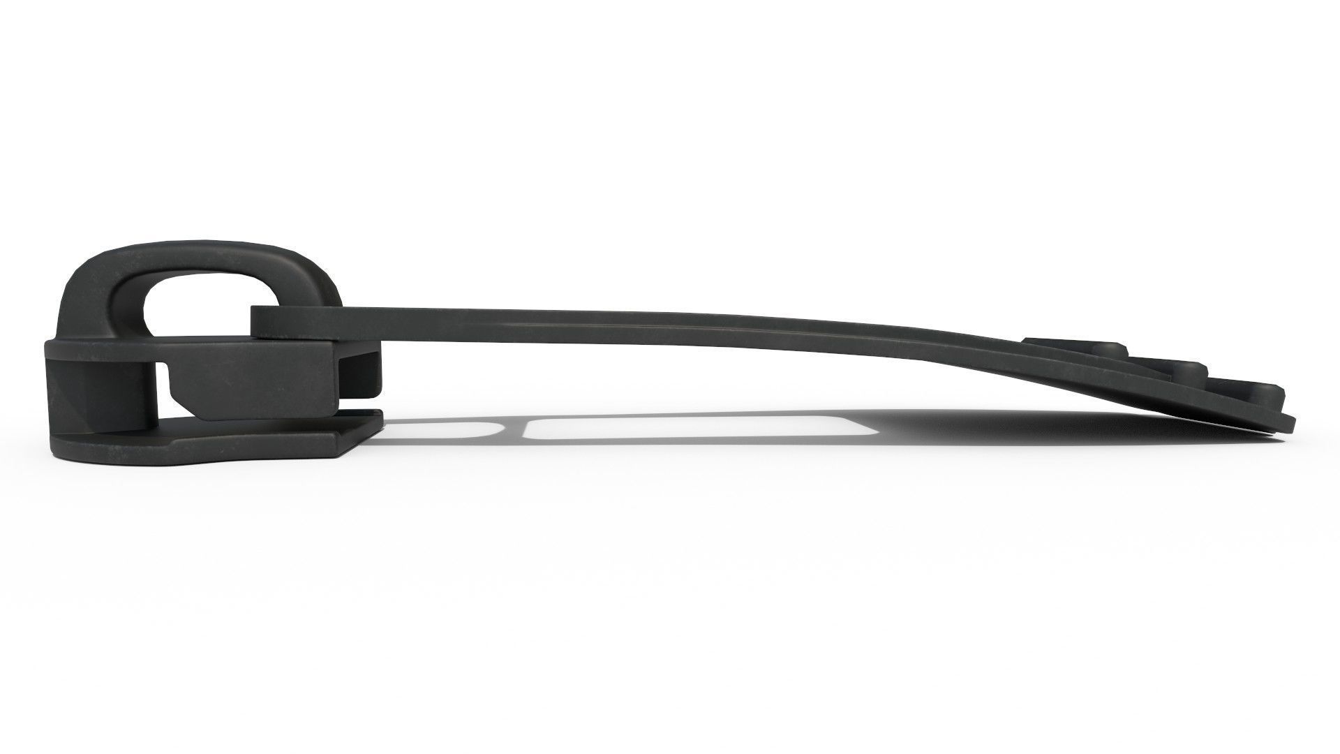 Zipper Puller with Slider 009 Low-poly 3D model_3