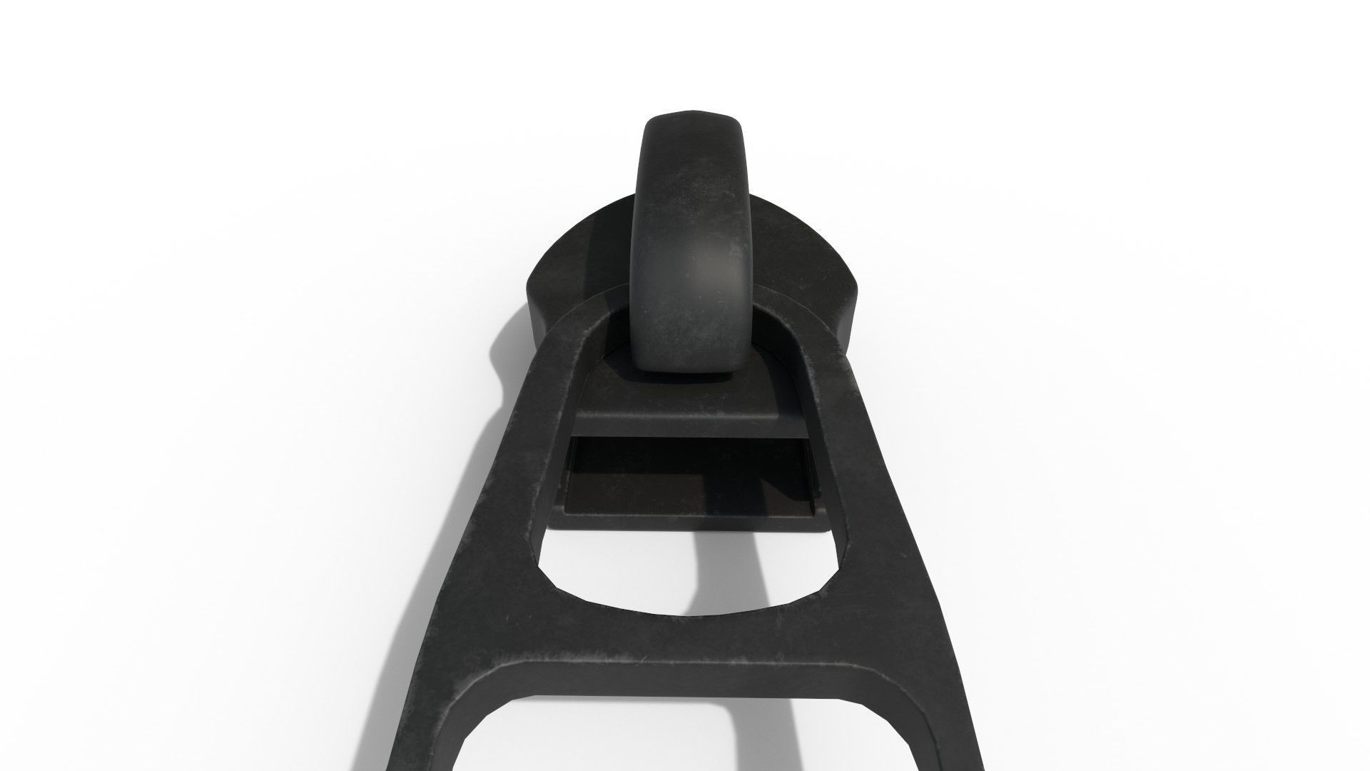 Zipper Puller with Slider 009 Low-poly 3D model_7