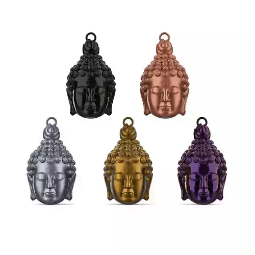 BUDDHA PENTANT 3D print model