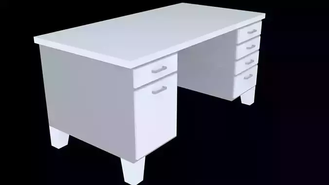 Office Desk 3D model