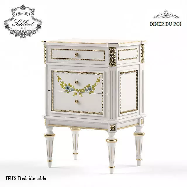 Artearredo iris Bedside table 3D model_0