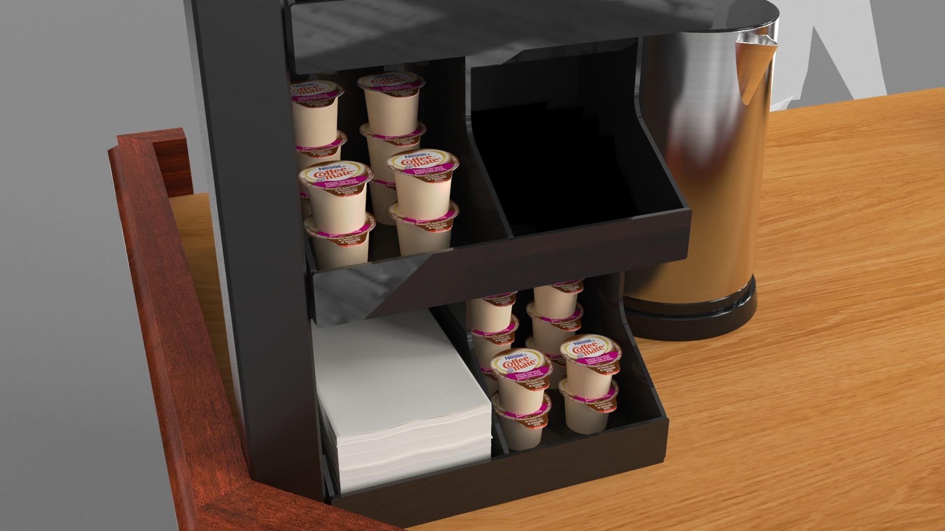 Food Stand - Cart 4 3D model_9