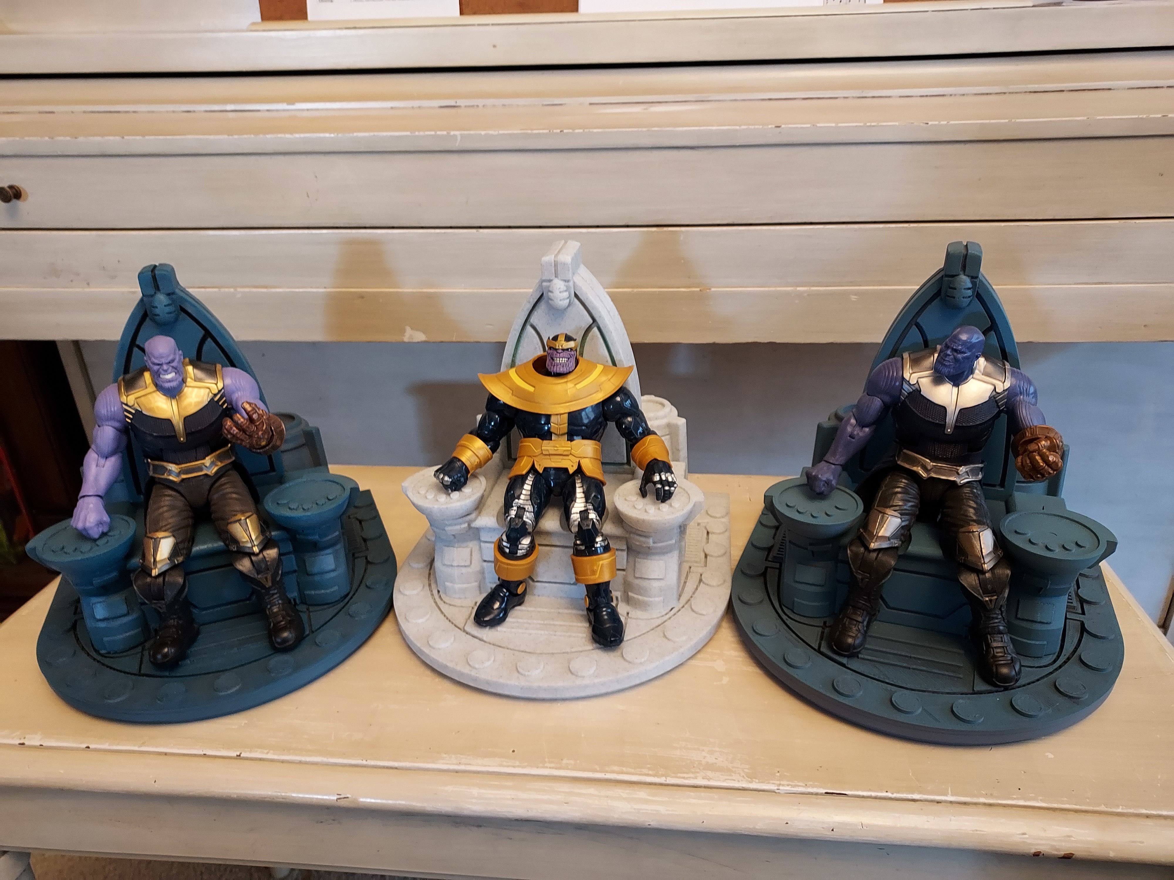 Thanos Throne STL for 3d printing 3D print model_13