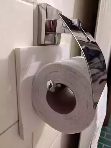 Toilet Paper Wall Spacer  Free 3D print model