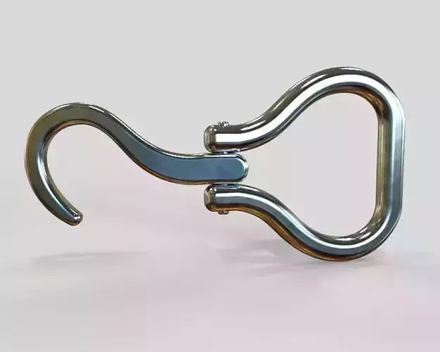 Waist Belt Buckle 3D print model