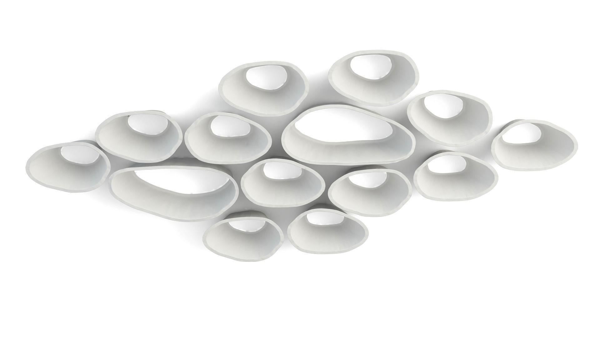 FAVO modular shelves Low-poly 3D model_4