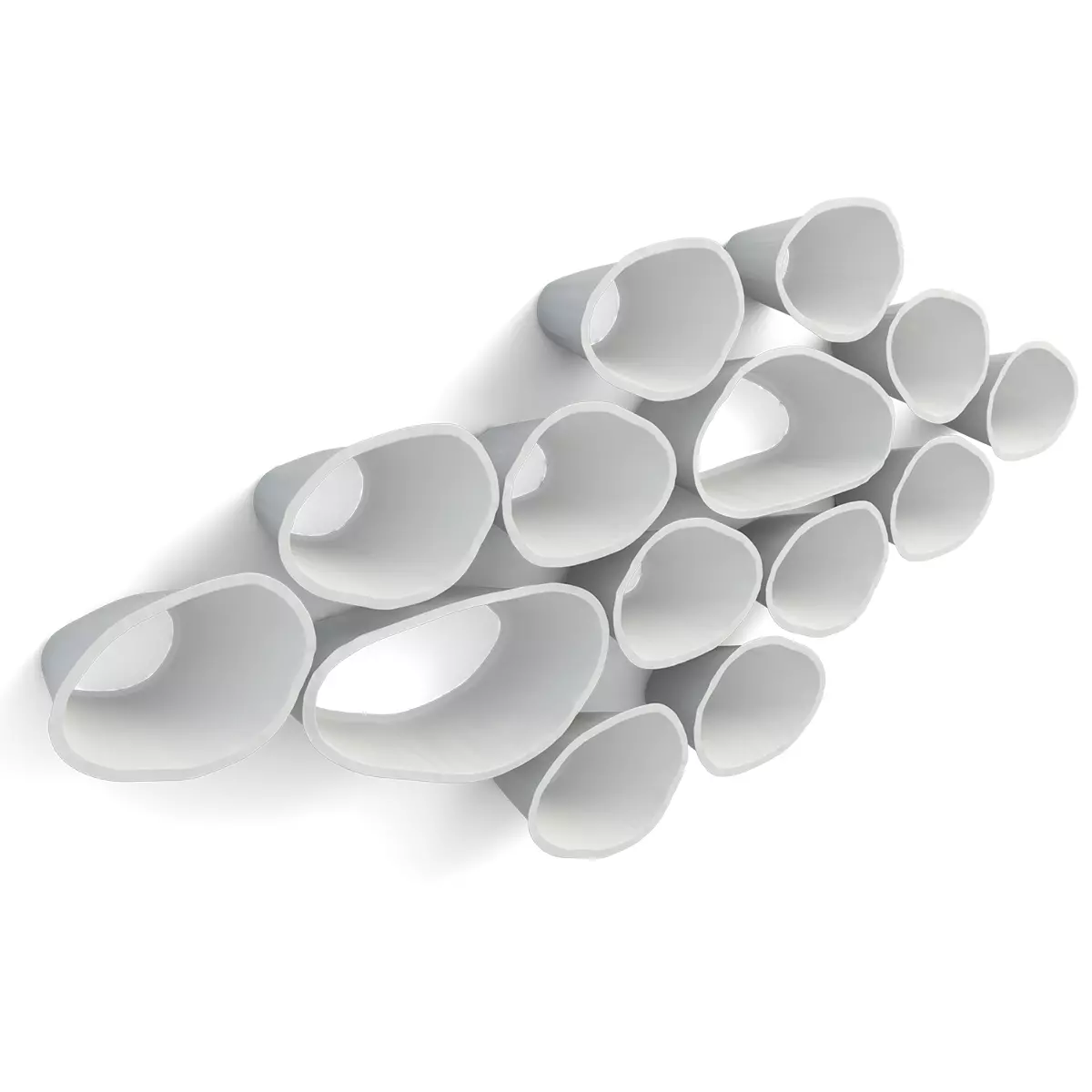 FAVO modular shelves Low-poly 3D model_0